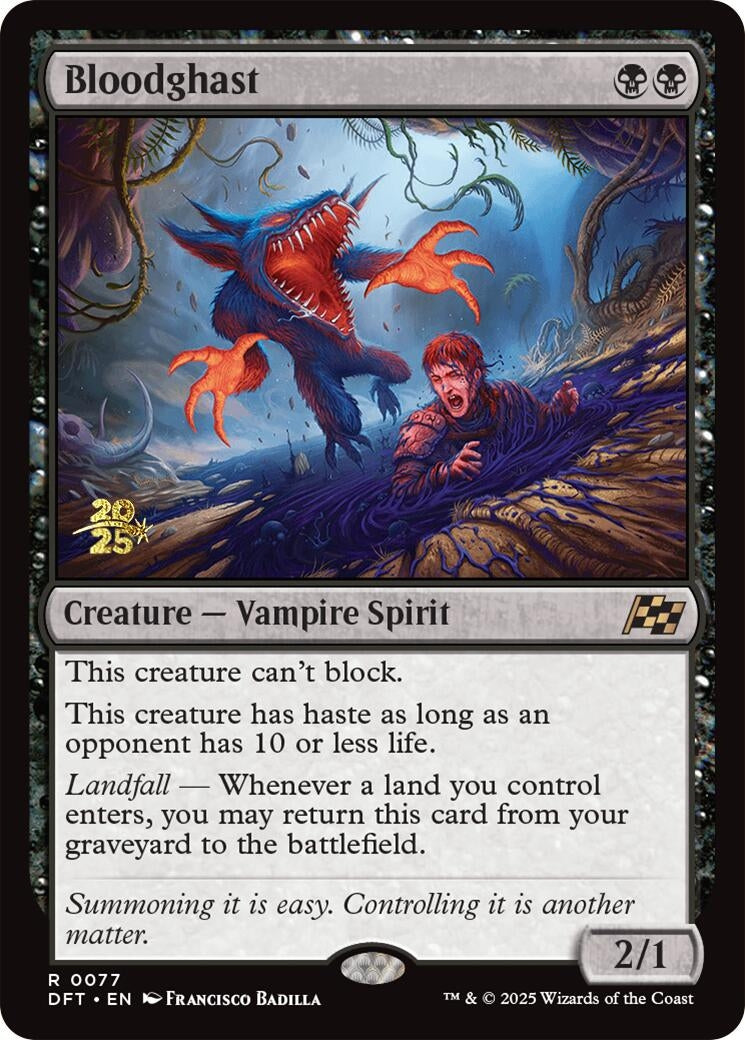 Image for Bloodghast (Prerelease Cards) (77) - Magic: The Gathering