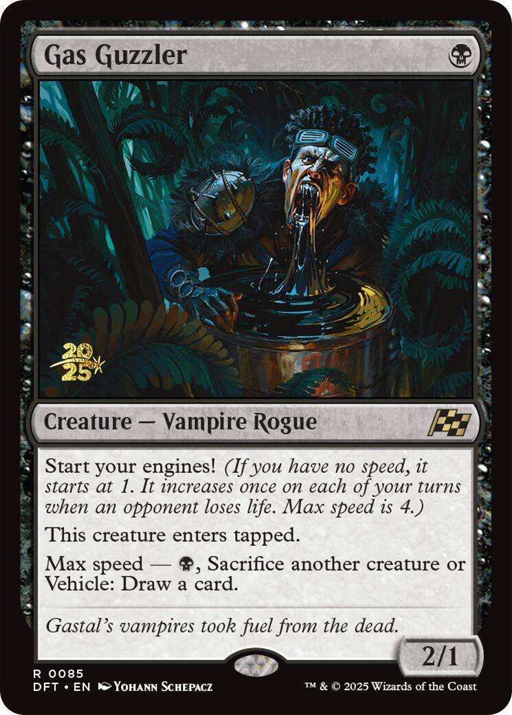 Image for Gas Guzzler (Prerelease Cards) (85) - Magic: The Gathering