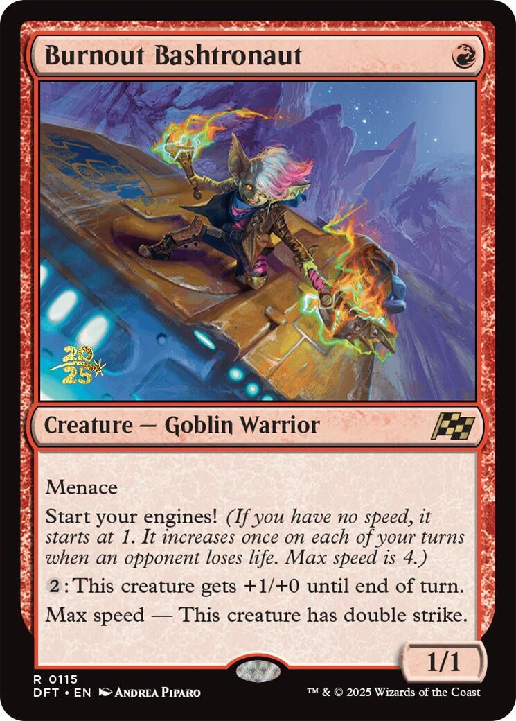 Image for Burnout Bashtronaut (Prerelease Cards) (115) - Magic: The Gathering