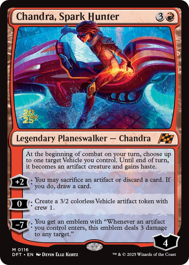Image for Chandra, Spark Hunter (Prerelease Cards) (116) - Magic: The Gathering