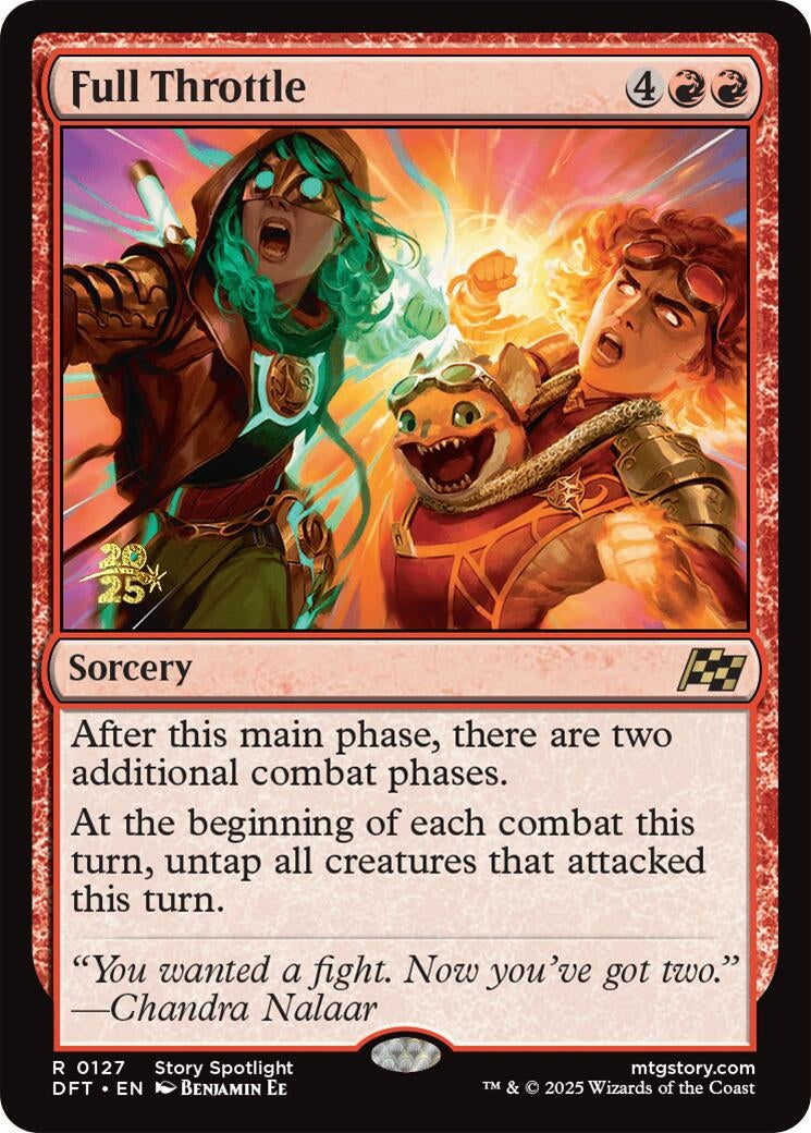 Image for Full Throttle (Prerelease Cards) (127) - Magic: The Gathering