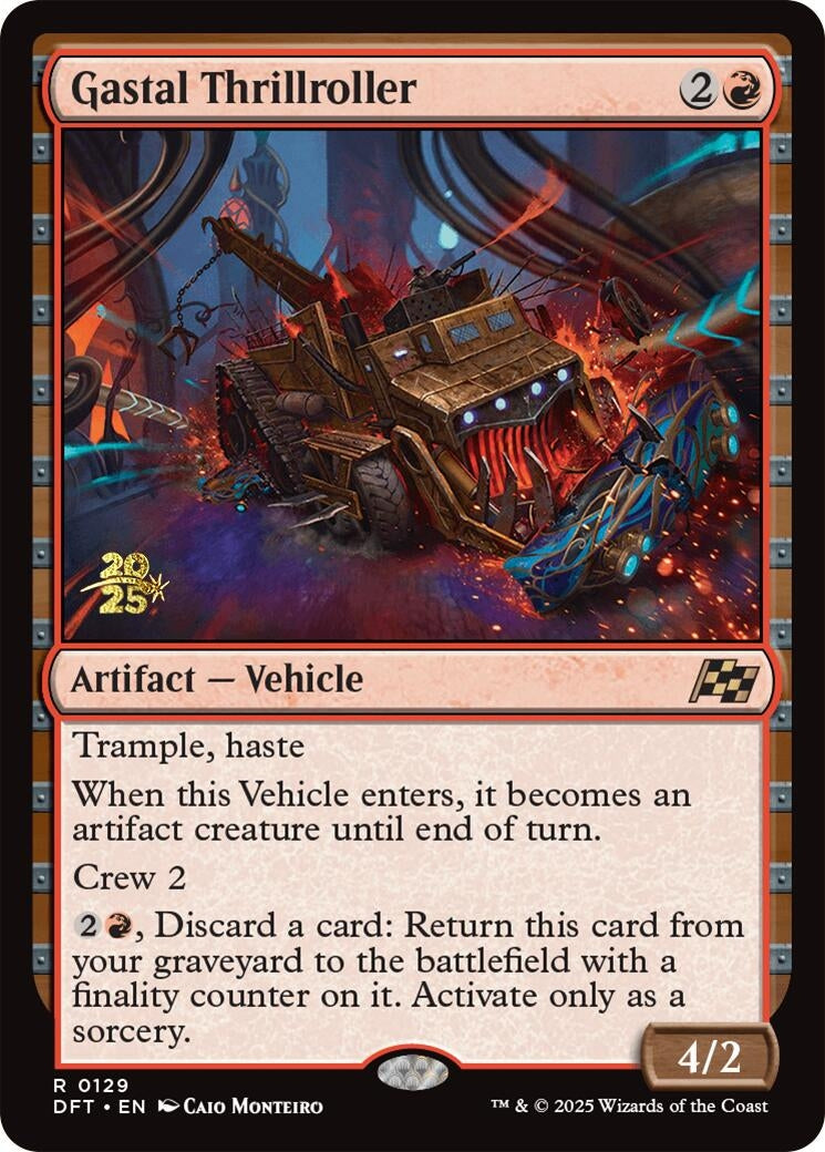 Image for Gastal Thrillroller (Prerelease Cards) (129) - Magic: The Gathering