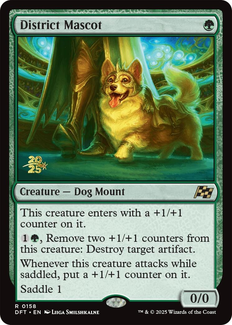 Image for District Mascot (Prerelease Cards) (158) - Magic: The Gathering
