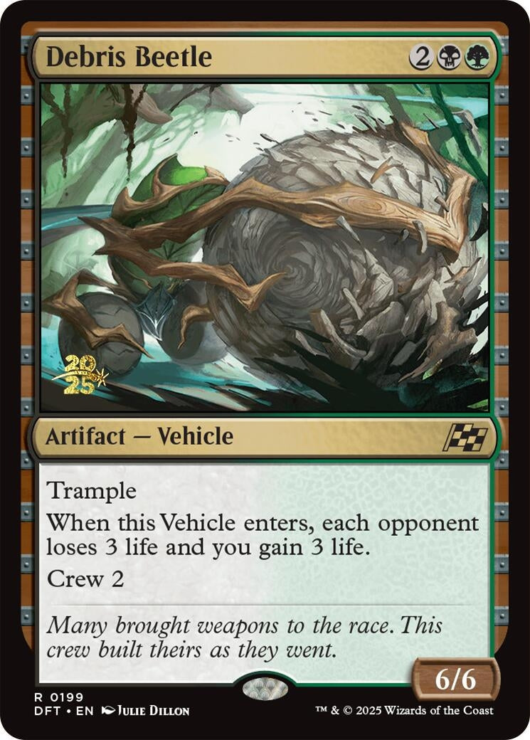 Image for Debris Beetle (Prerelease Cards) (199) - Magic: The Gathering