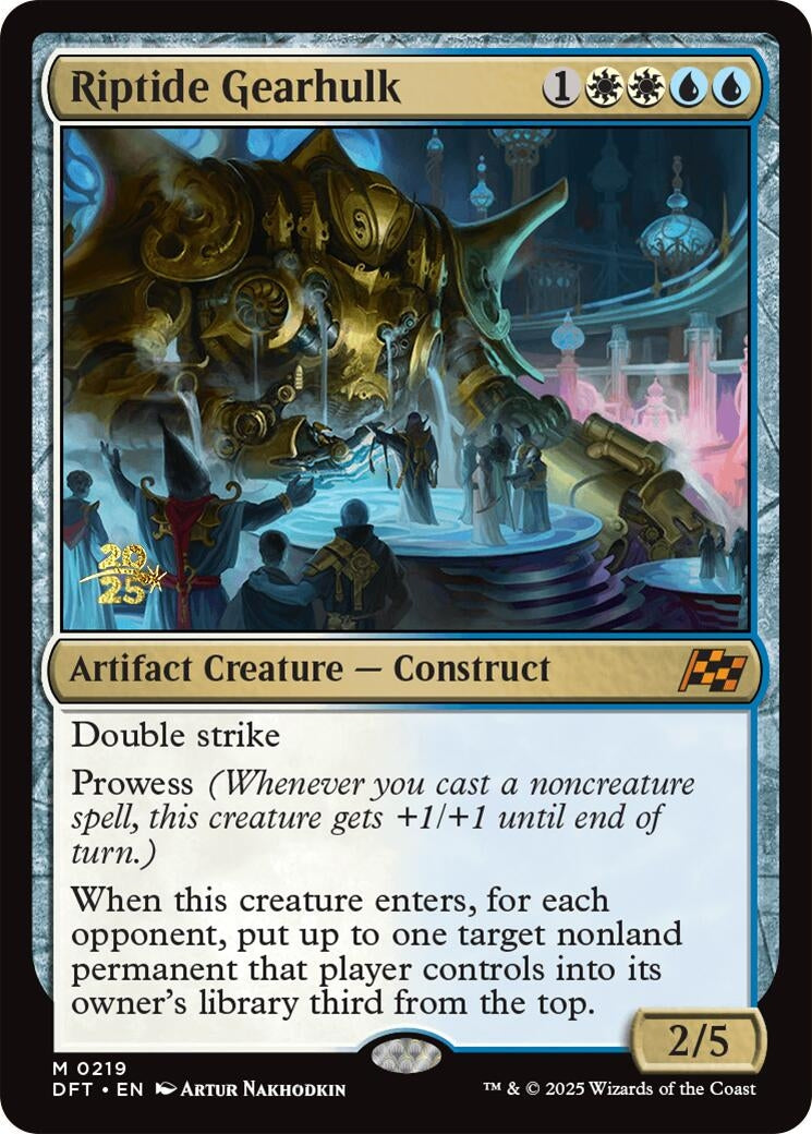 Image for Riptide Gearhulk (Prerelease Cards) (219) - Magic: The Gathering