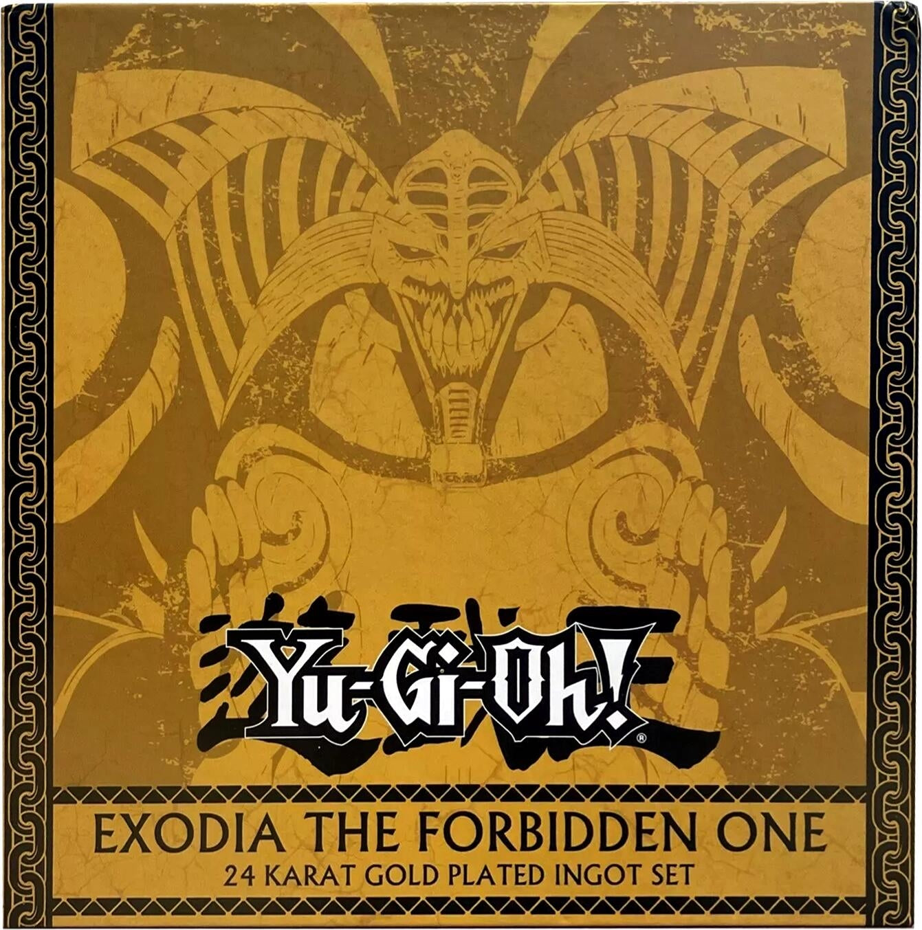 Image for 24k Gold Plated Ingot Set - Exodia The Forbidden One (Limited Edition) - YuGiOh
