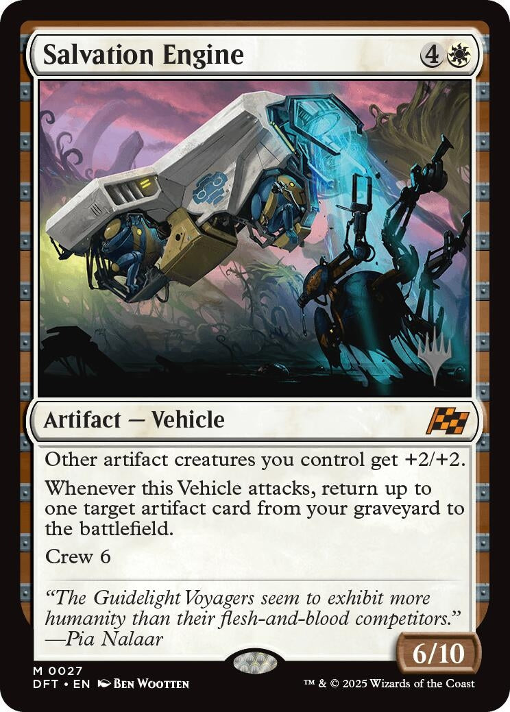 Image for Salvation Engine (Promo Pack: Aetherdrift) (27) - Magic: The Gathering