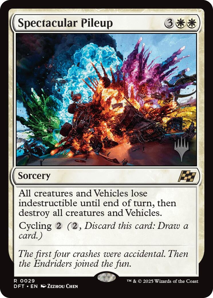 Image for Spectacular Pileup (Promo Pack: Aetherdrift) (29) - Magic: The Gathering