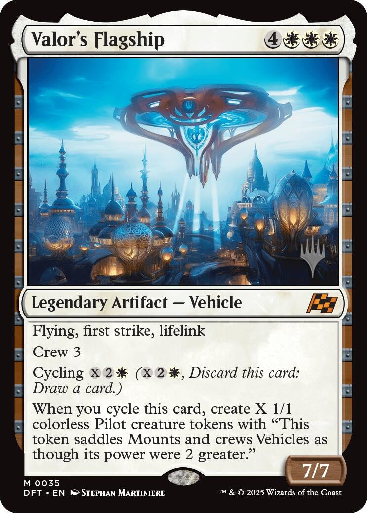 Image for Valor's Flagship (Promo Pack: Aetherdrift) (35) - Magic: The Gathering