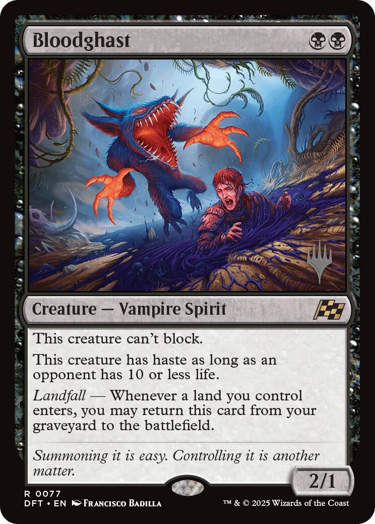 Image for Bloodghast (Promo Pack: Aetherdrift) (77) - Magic: The Gathering