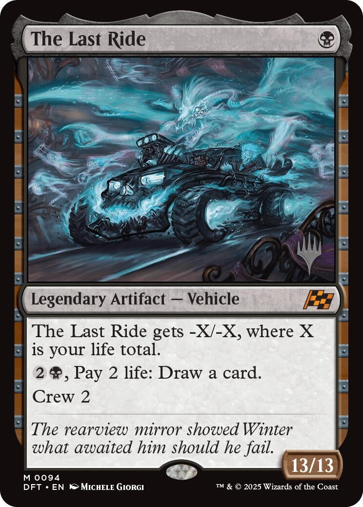 Image for The Last Ride (Promo Pack: Aetherdrift) (94) - Magic: The Gathering