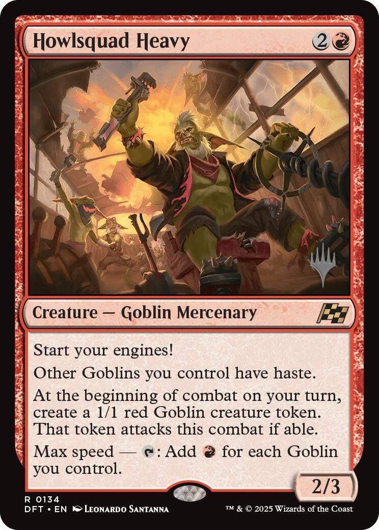 Image for Howlsquad Heavy (Promo Pack: Aetherdrift) (134) - Magic: The Gathering
