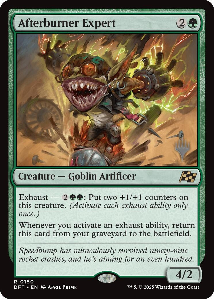Image for Afterburner Expert (Promo Pack: Aetherdrift) (150) - Magic: The Gathering