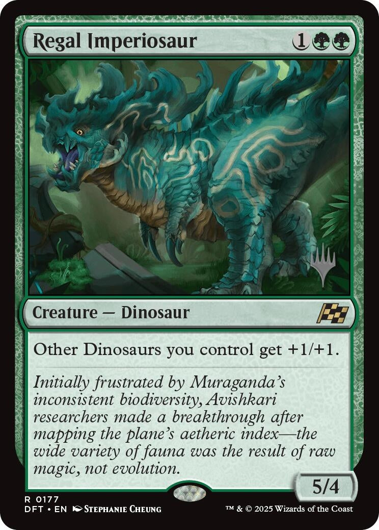 Image for Regal Imperiosaur (Promo Pack: Aetherdrift) (177) - Magic: The Gathering