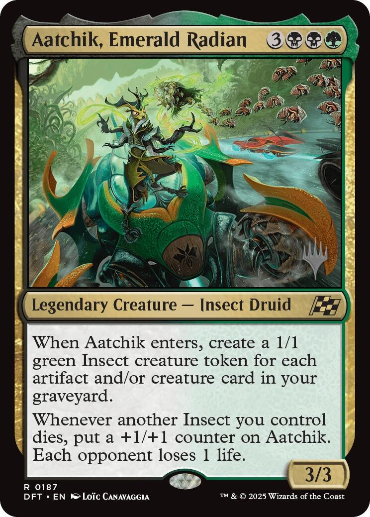 Image for Aatchik, Emerald Radian (Promo Pack: Aetherdrift) (187) - Magic: The Gathering