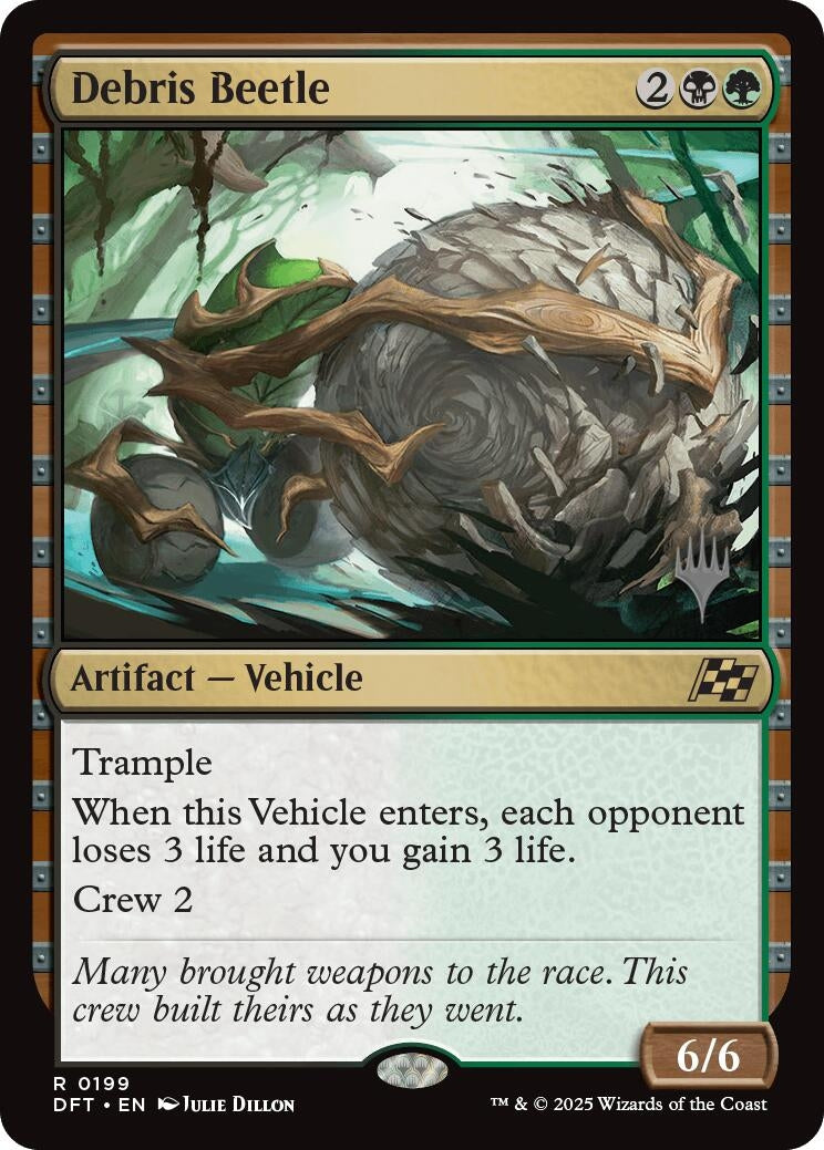 Image for Debris Beetle (Promo Pack: Aetherdrift) (199) - Magic: The Gathering