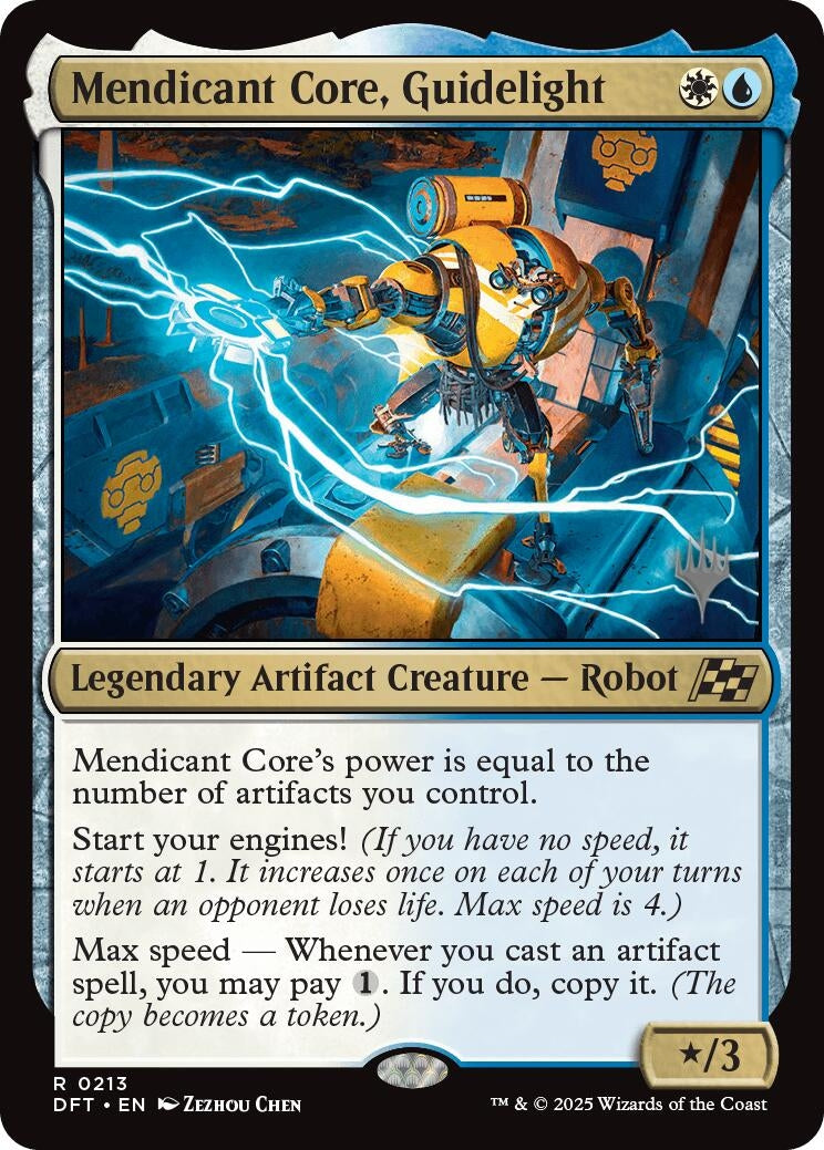Image for Mendicant Core, Guidelight (Promo Pack: Aetherdrift) (213) - Magic: The Gathering