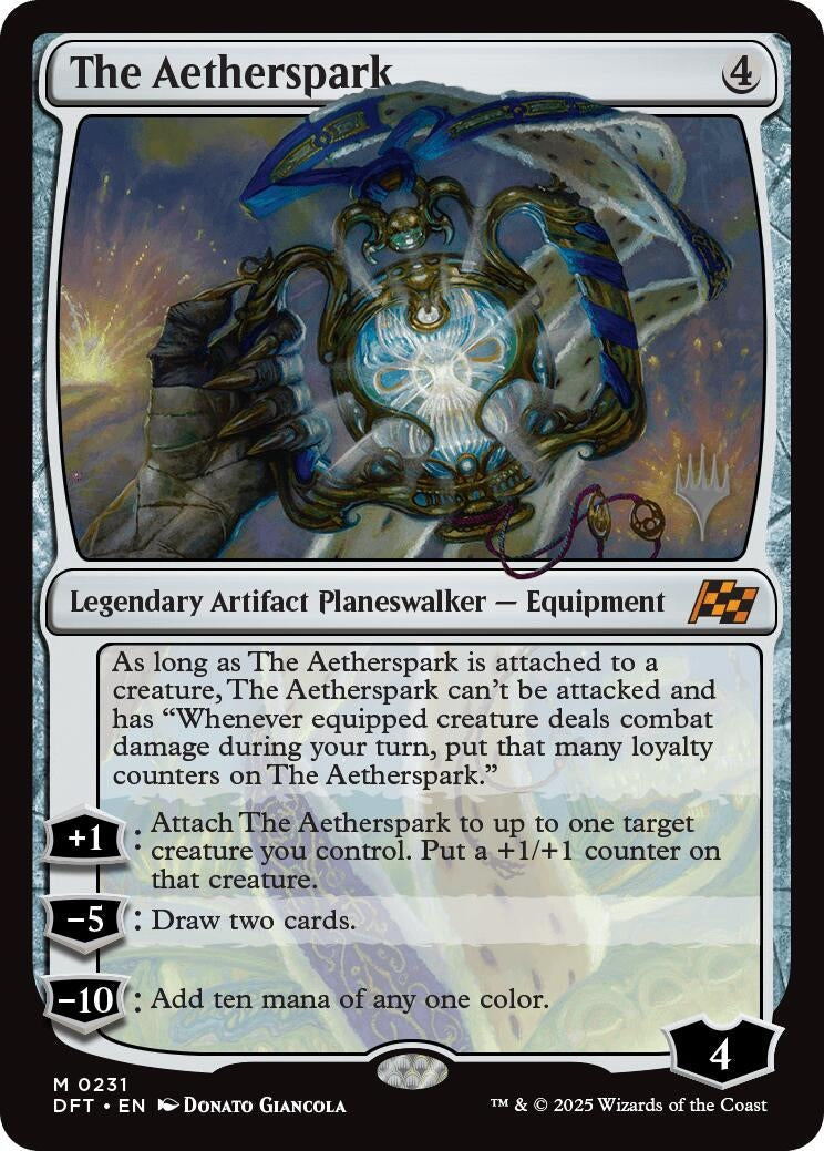 Image for The Aetherspark (Promo Pack: Aetherdrift) (231) - Magic: The Gathering