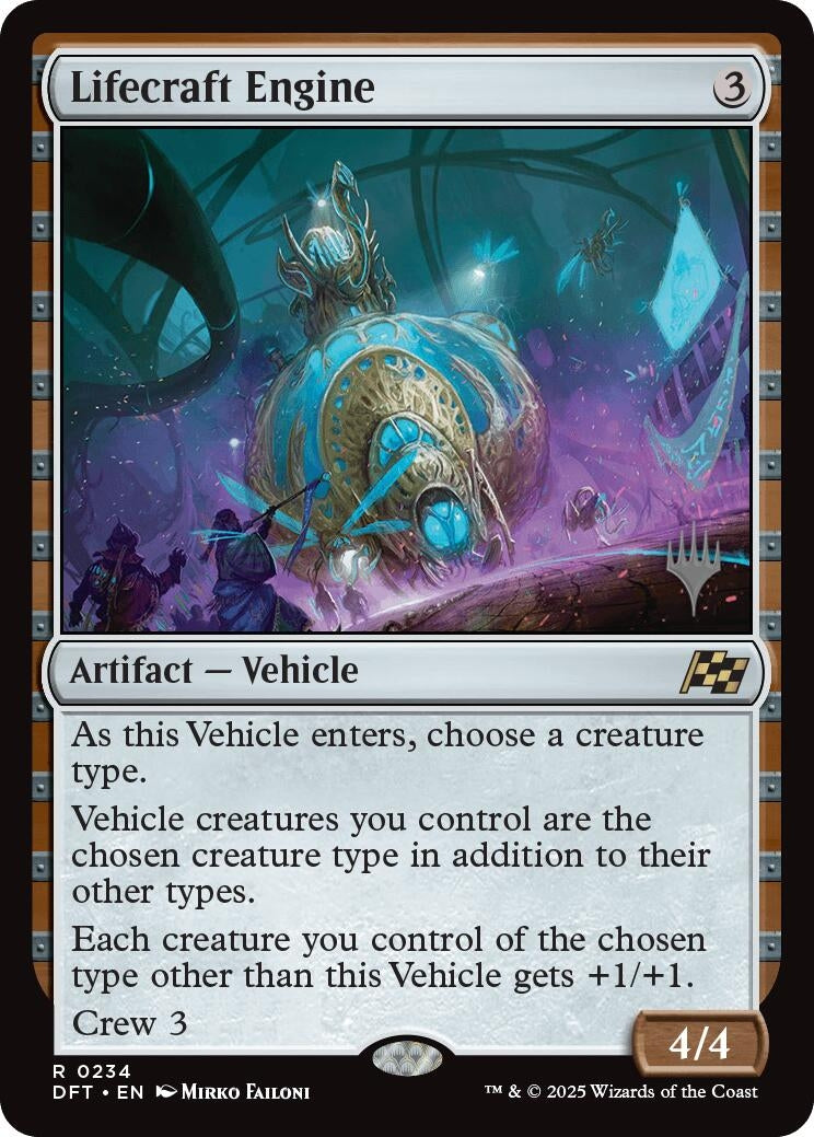 Image for Lifecraft Engine (Promo Pack: Aetherdrift) (234) - Magic: The Gathering