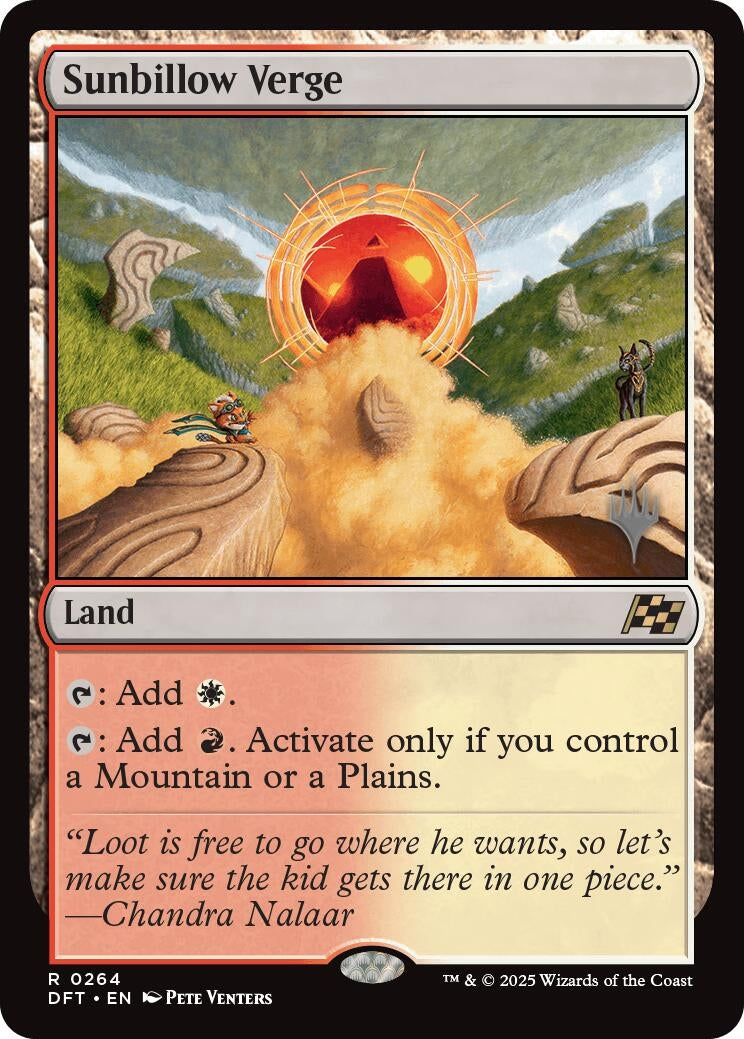 Image for Sunbillow Verge (Promo Pack: Aetherdrift) (264) - Magic: The Gathering