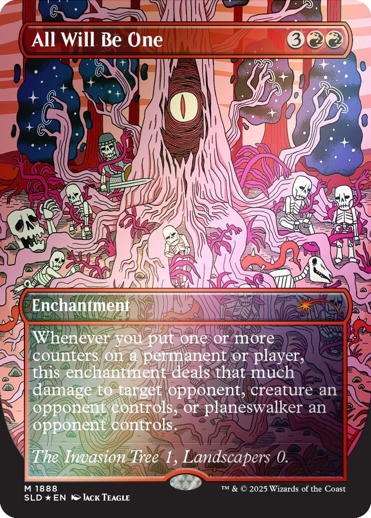 Image for All Will Be One (Rainbow Foil) (Secret Lair Drop Series) (1888) - Magic: The Gathering