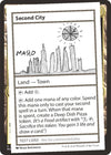 Image for Second City (Un-Known Event Playtest Cards) - Magic: The Gathering