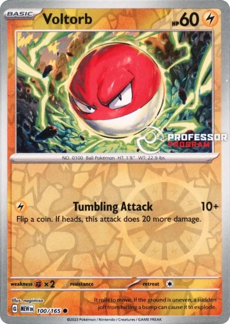Image for Voltorb (Professor Program Promos) (100/165) - Pokemon