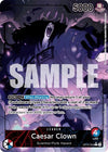 Image for Caesar Clown (002) (Parallel) (Royal Blood) (OP10-002) - One Piece Card Game