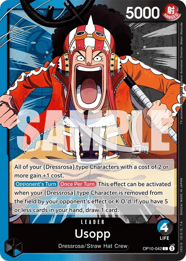 Image for Usopp (042) (Royal Blood) (OP10-042) - One Piece Card Game