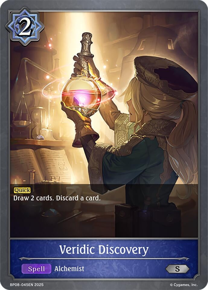 Image for Veridic Discovery (BP08: Alterchaotica) (BP08-045EN) - Shadowverse: Evolve