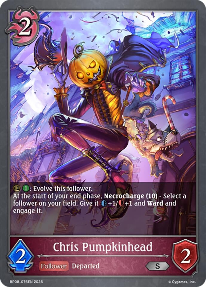 Image for Chris Pumpkinhead (BP08: Alterchaotica) (BP08-076EN) - Shadowverse: Evolve