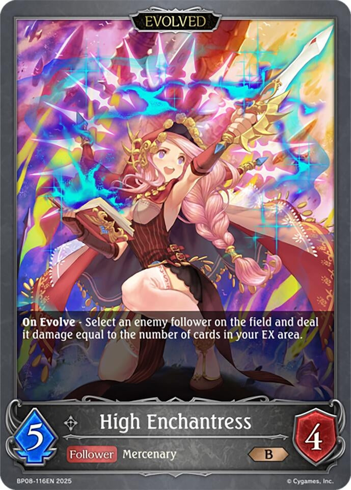Image for High Enchantress (Evolved) (BP08: Alterchaotica) (BP08-116EN) - Shadowverse: Evolve