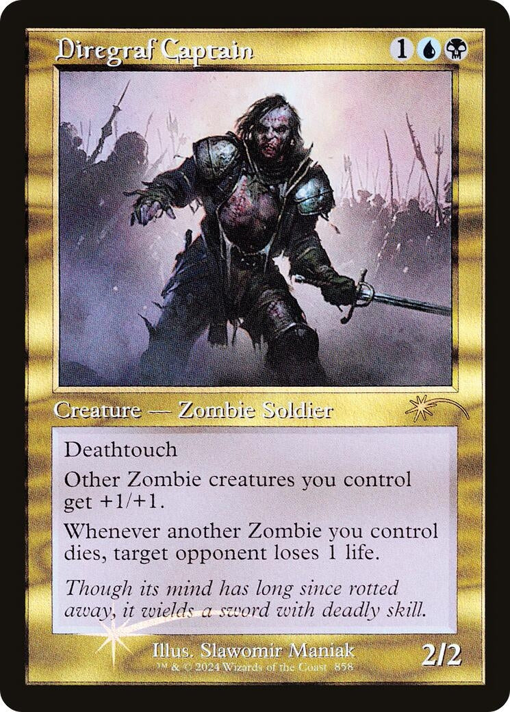 Image for Diregraf Captain (Retro Frame) (Secret Lair Drop Series) (858) - Magic: The Gathering