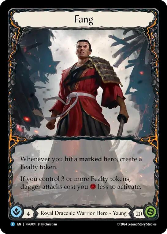 Image for Fang (Blitz Deck: The Hunted - Fang) (FNG001) - Flesh and Blood TCG