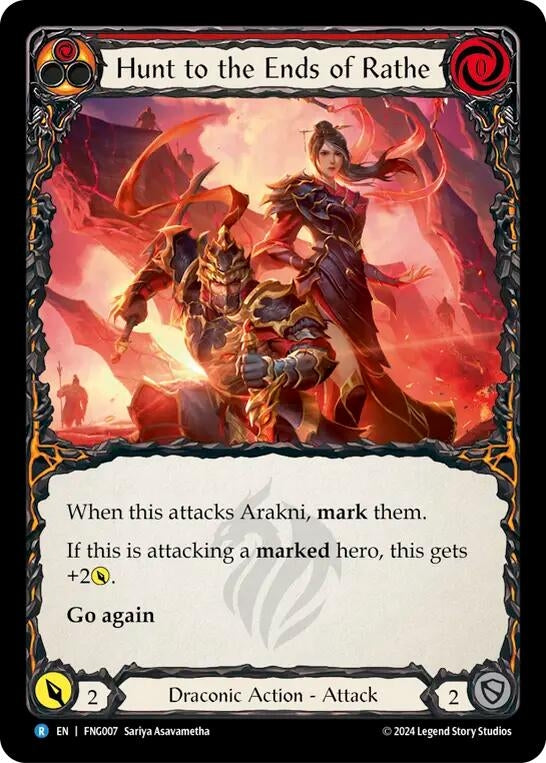 Image for Hunt to the Ends of Rathe (Blitz Deck: The Hunted - Fang) (FNG007) - Flesh and Blood TCG