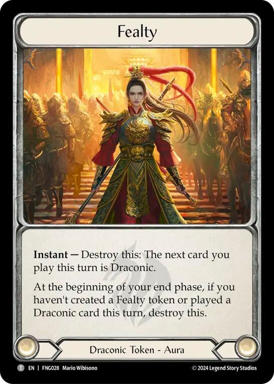 Image for Fealty // Marked (Blitz Deck: The Hunted - Fang) (FNG029 // FNG029) - Flesh and Blood TCG