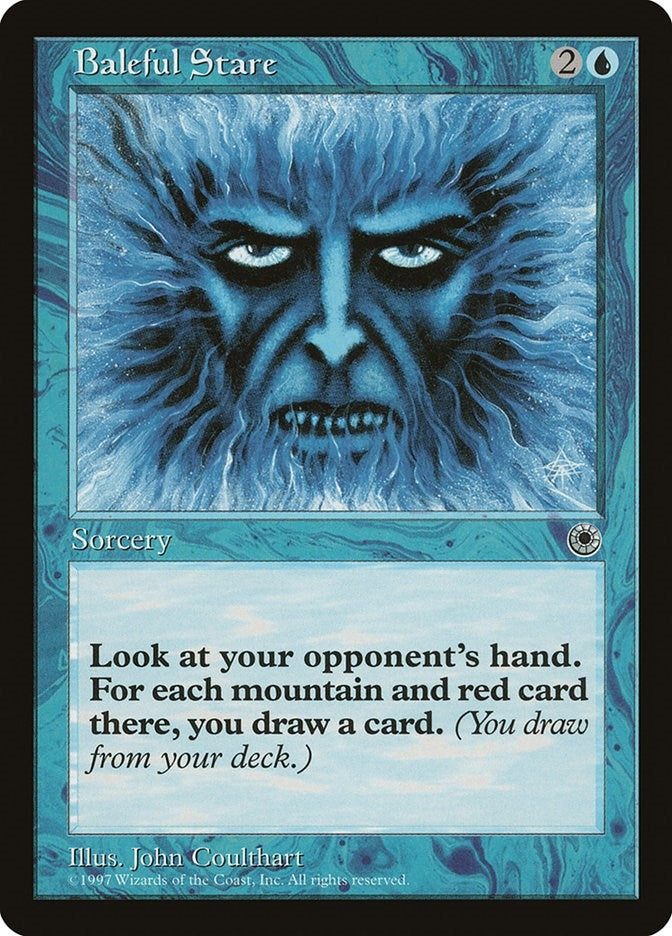 Image for Baleful Stare (Portal) - Magic: The Gathering