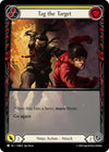 Image for Tag the Target (Yellow) (Extended Art) (Blitz Deck: The Hunted - Cindra) (CIN022) - Flesh and Blood TCG