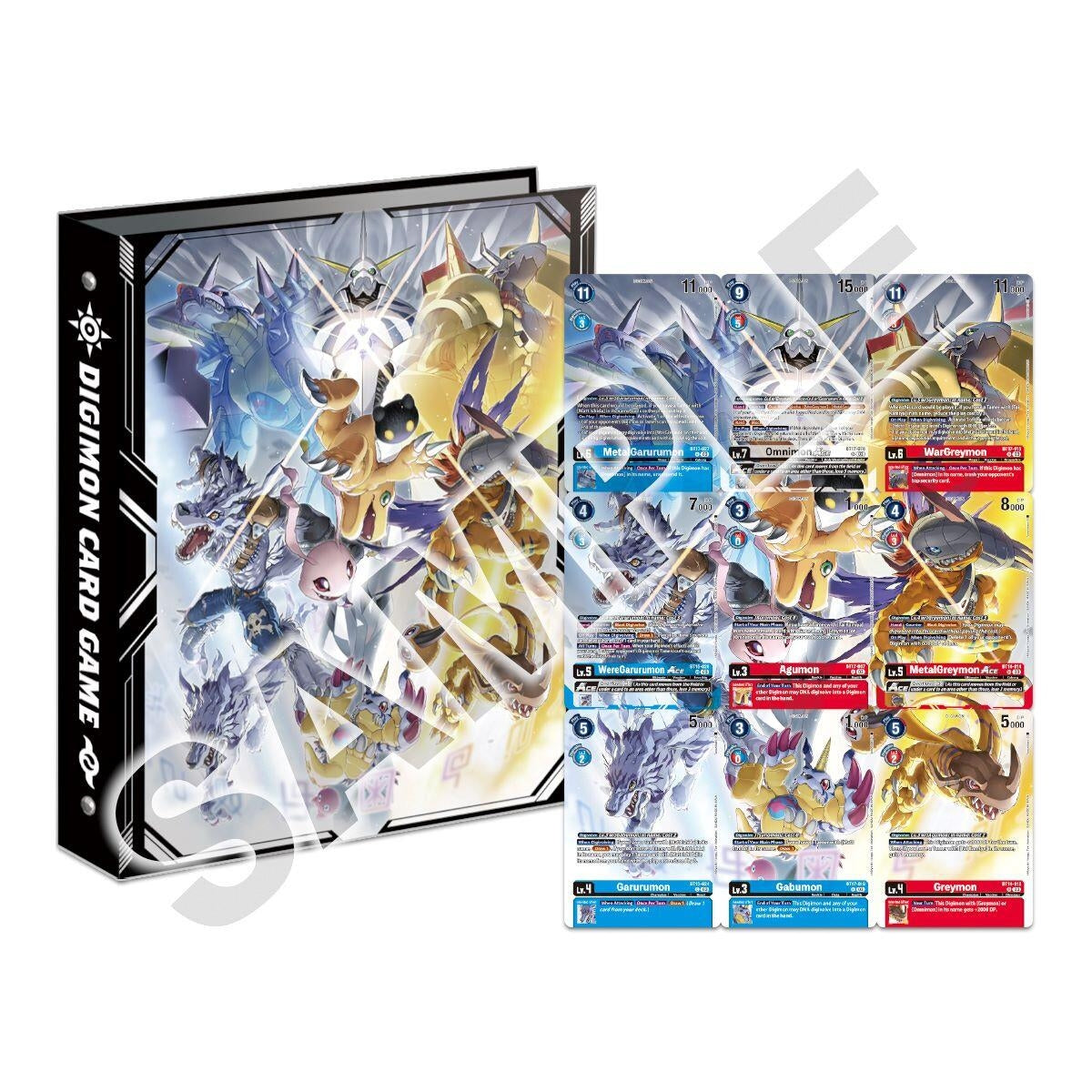 Image for Omnimon Binder Set (Sealed Promotional Bundle) - Digimon Card Game