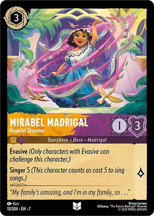 Image for Mirabel Madrigal (13/204) [Archazia's Island]