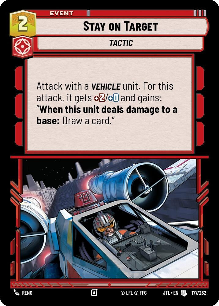 Image for Stay on Target (Jump to Lightspeed) (177/262) - Star Wars: Unlimited
