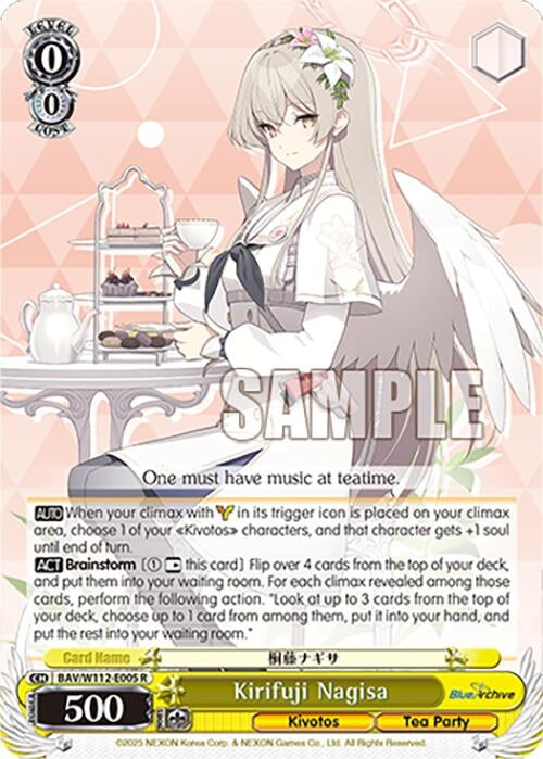 Image for Kirifuji Nagisa (Blue Archive) (BAV/W112-E005 R) - Weiss Schwarz