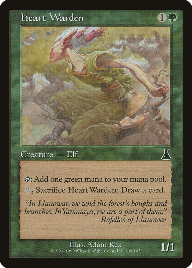 Image for Heart Warden (Urza's Destiny) (108) - Magic: The Gathering