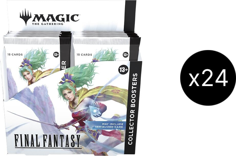 Image for Universes Beyond: FINAL FANTASY - Collector Booster Display Master Case - Magic: The Gathering