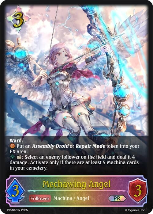 Image for Mechawing Angel (Shadowverse: Evolve Promo Cards) (PR-187EN) - Shadowverse: Evolve