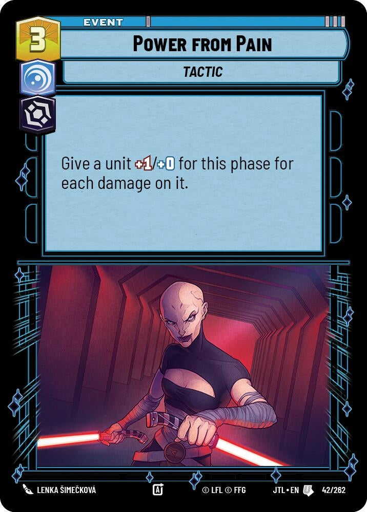 Image for Power from Pain (Jump to Lightspeed) (042/262) - Star Wars: Unlimited