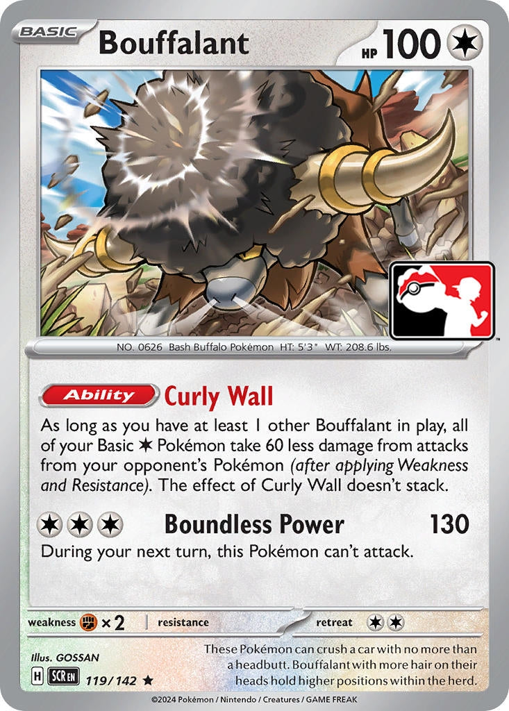 Image for Bouffalant (Prize Pack Series Cards) (119/142) - Pokemon