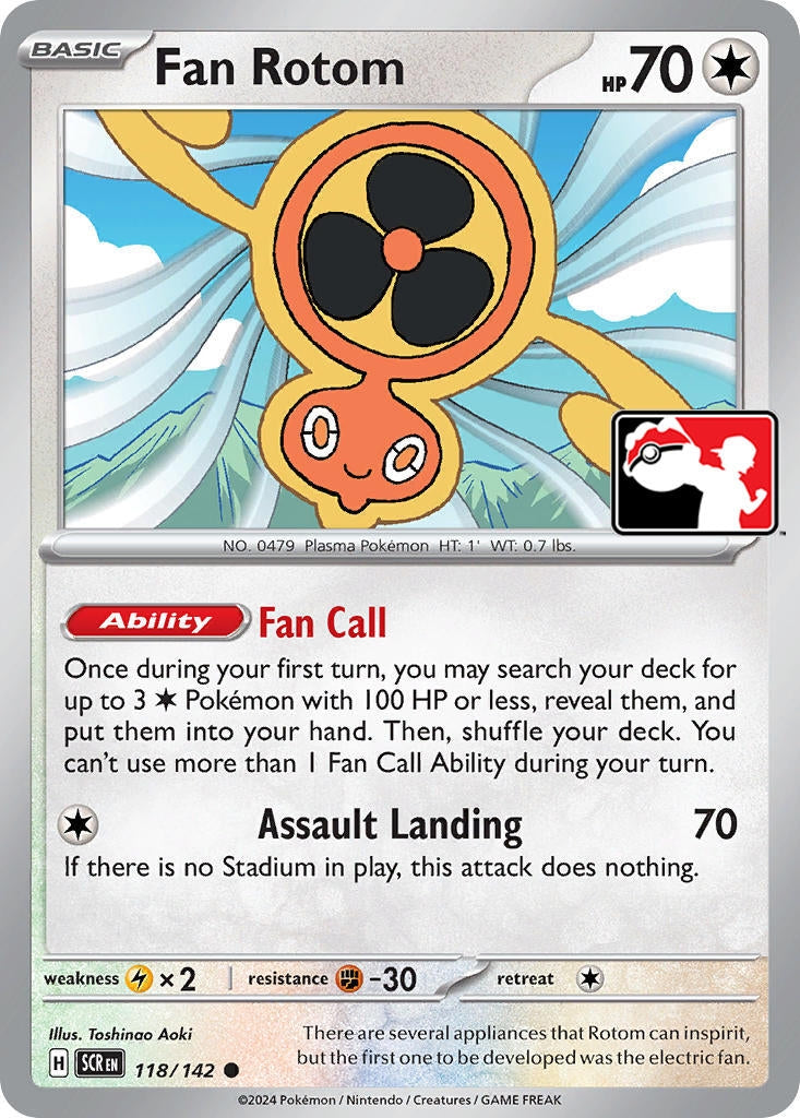 Image for Fan Rotom (Prize Pack Series Cards) (118/142) - Pokemon