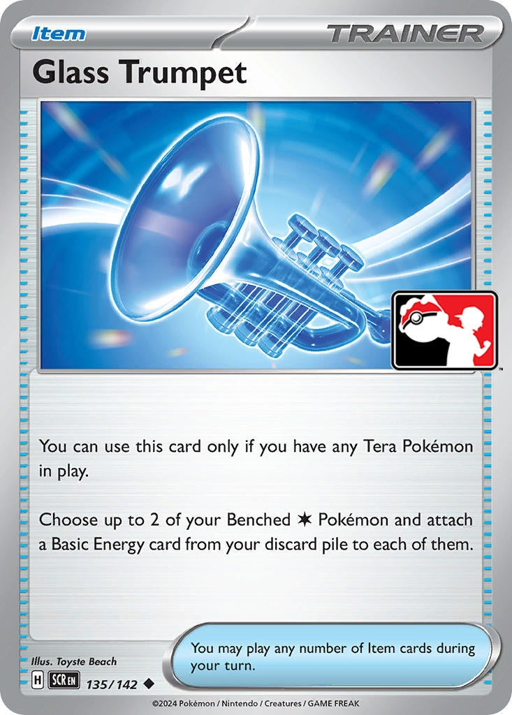 Image for Glass Trumpet (Prize Pack Series Cards) (135/142) - Pokemon