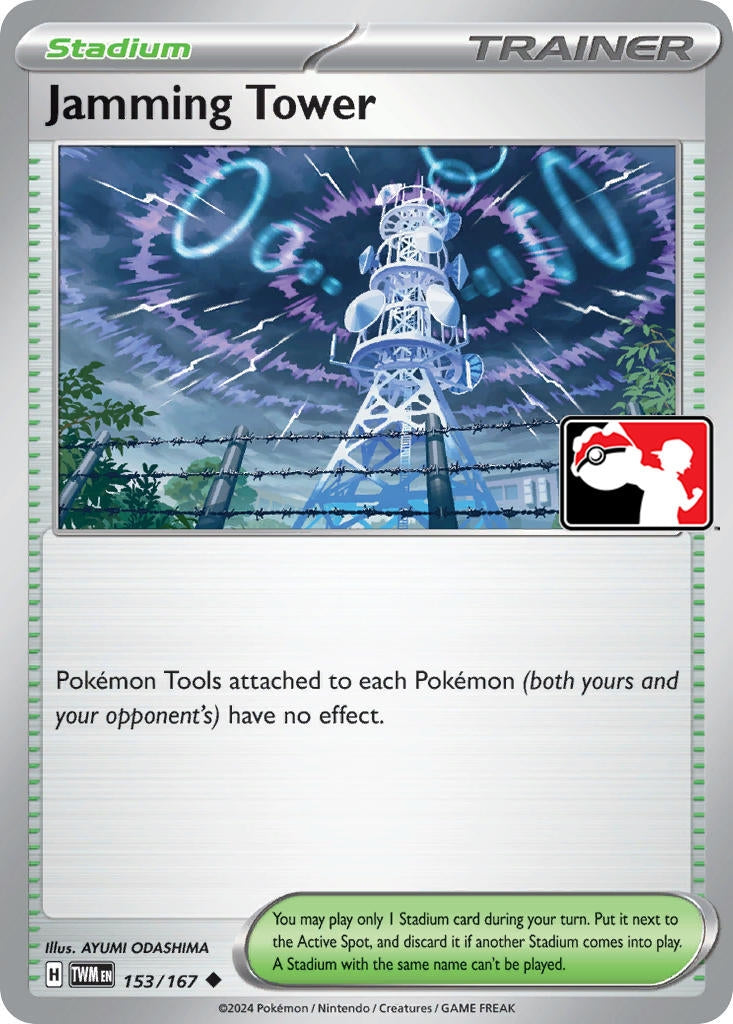 Image for Jamming Tower (Prize Pack Series Cards) (153/167) - Pokemon
